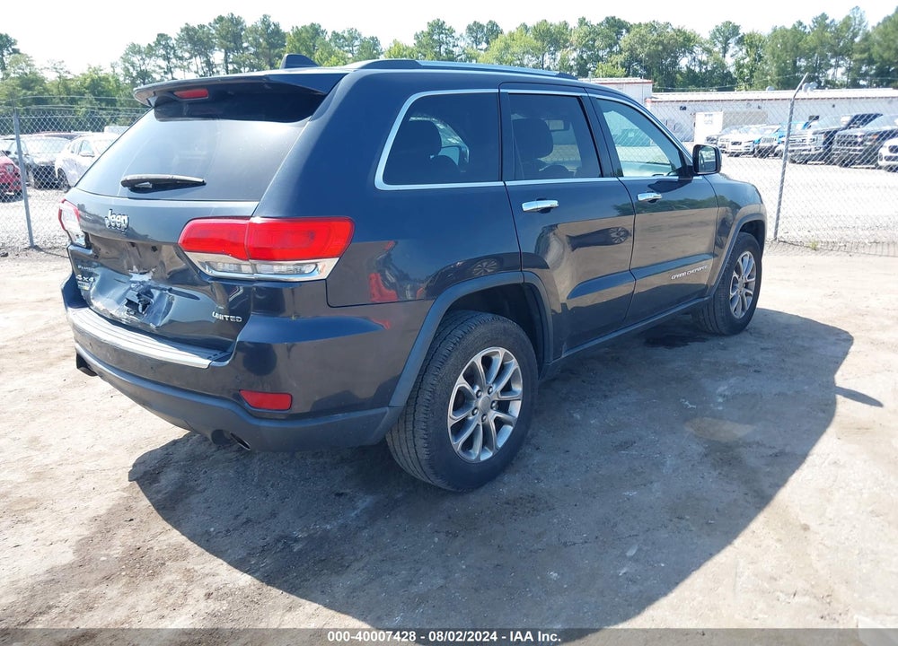 2014 JEEP GRAND CHEROKEE VIN: 1C4RJFBG2EC589673