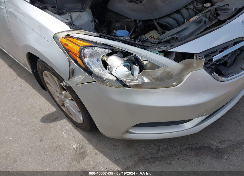 2014 KIA FORTE LX VIN: KNAFX4A64E5080619