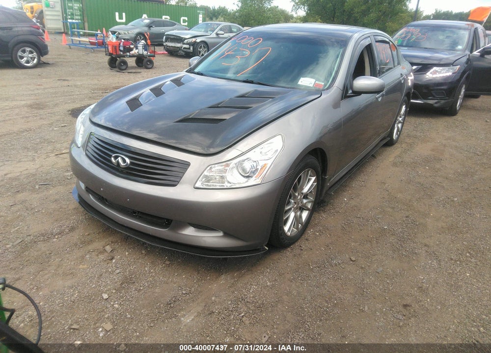 2008 INFINITI G35X VIN: JNKBV61F98M266233