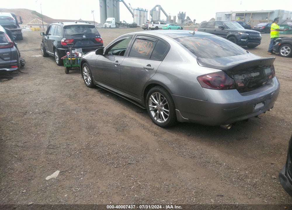 2008 INFINITI G35X VIN: JNKBV61F98M266233