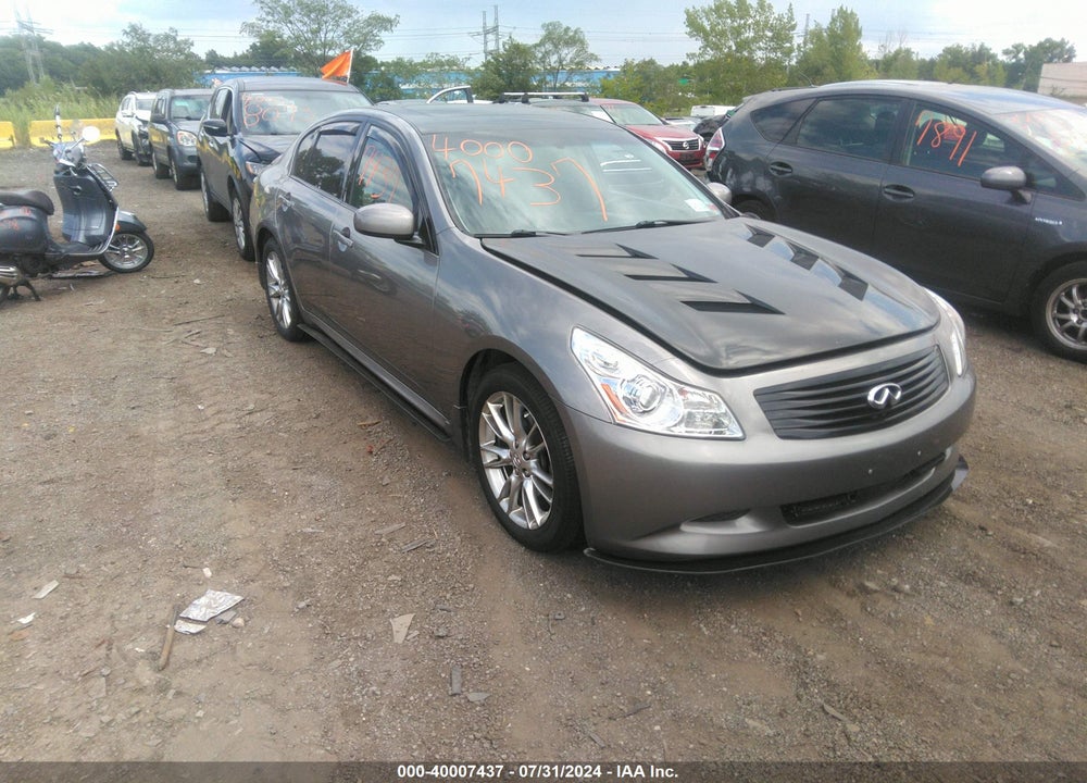 2008 INFINITI G35X VIN: JNKBV61F98M266233