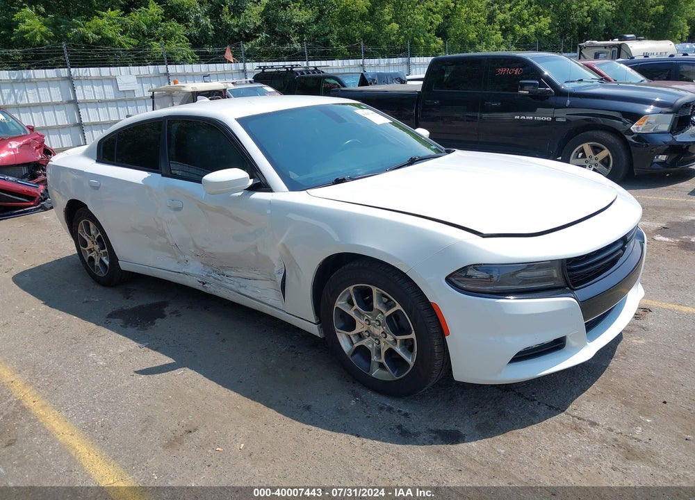 2016 DODGE CHARGER SXT VIN: 2C3CDXJG5GH118125