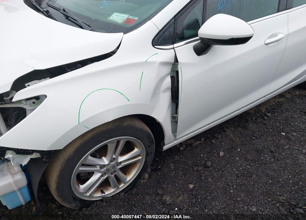 2017 CHEVROLET CRUZE LT AUTO VIN: 1G1BE5SM3H7111998