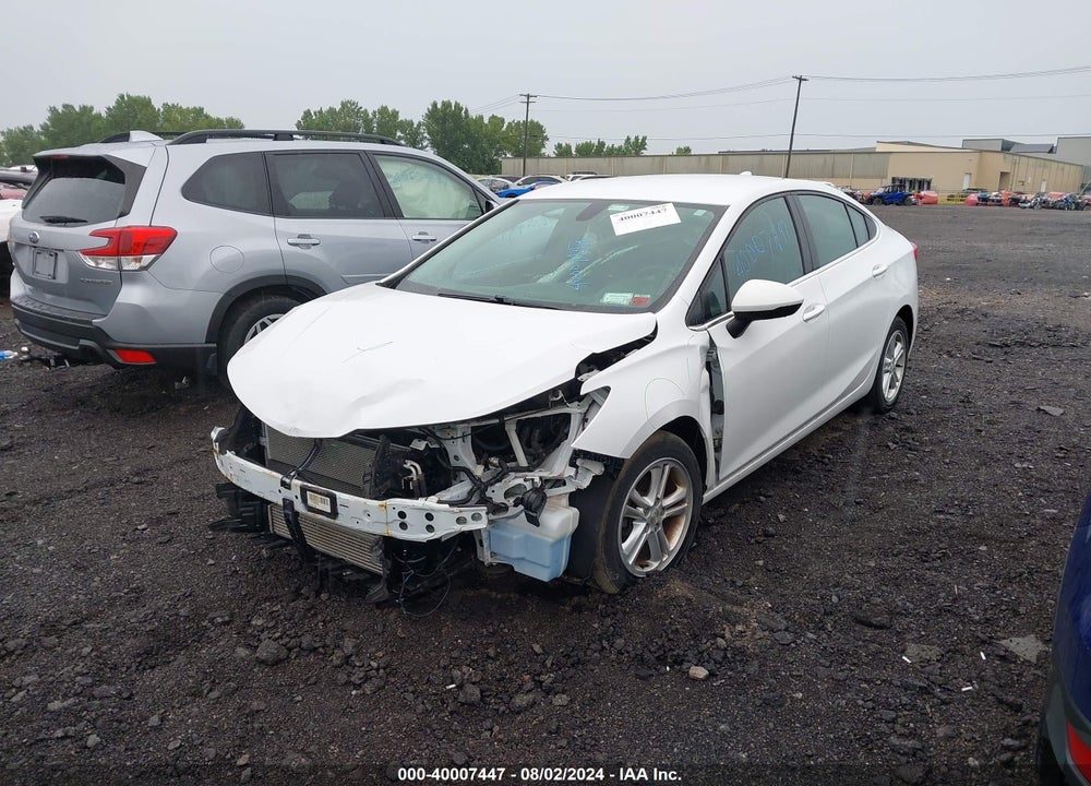 2017 CHEVROLET CRUZE LT AUTO VIN: 1G1BE5SM3H7111998