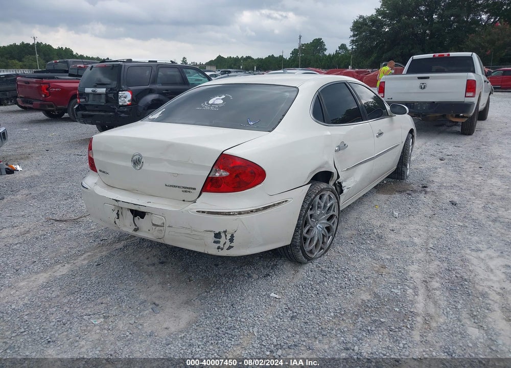 2009 BUICK LACROSSE CXL VIN: 2G4WD582791126435