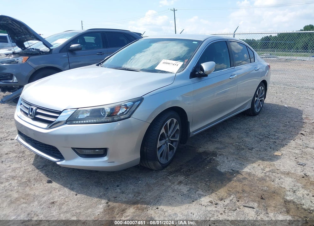 2015 HONDA ACCORD SPORT VIN: 1HGCR2F54FA044928