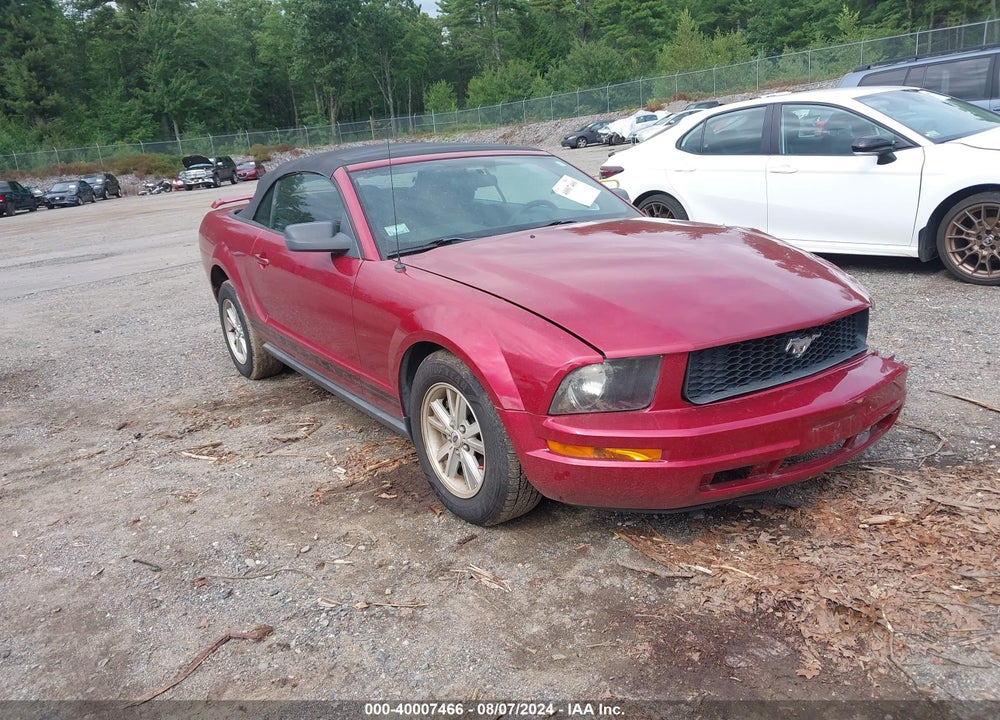 2006 FORD MUSTANG V6 VIN: 1ZVFT84N765163985