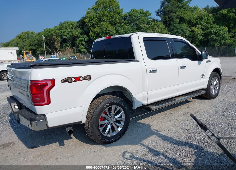 2015 FORD F-150 KING RANCH VIN: 1FTEW1EG6FFC38618