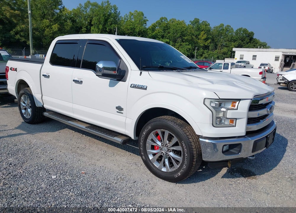 2015 FORD F-150 KING RANCH VIN: 1FTEW1EG6FFC38618