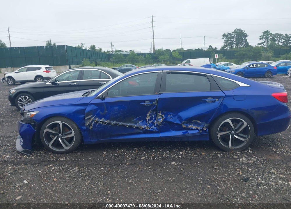 2018 HONDA ACCORD SPORT VIN: 1HGCV1F3XJA025460