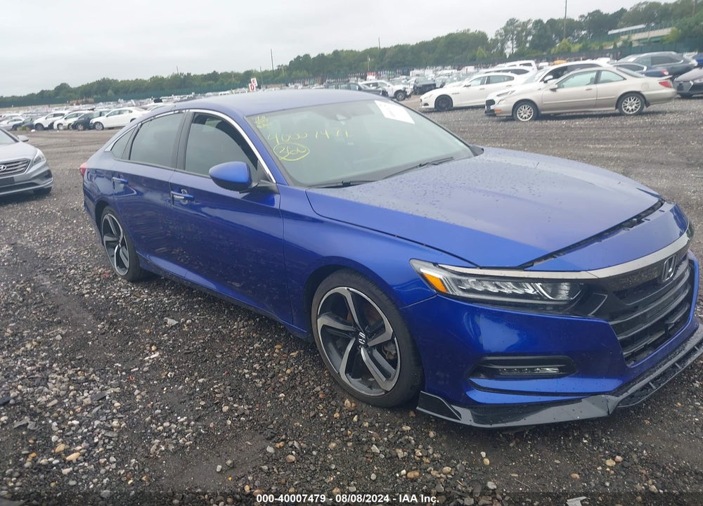 2018 HONDA ACCORD SPORT VIN: 1HGCV1F3XJA025460