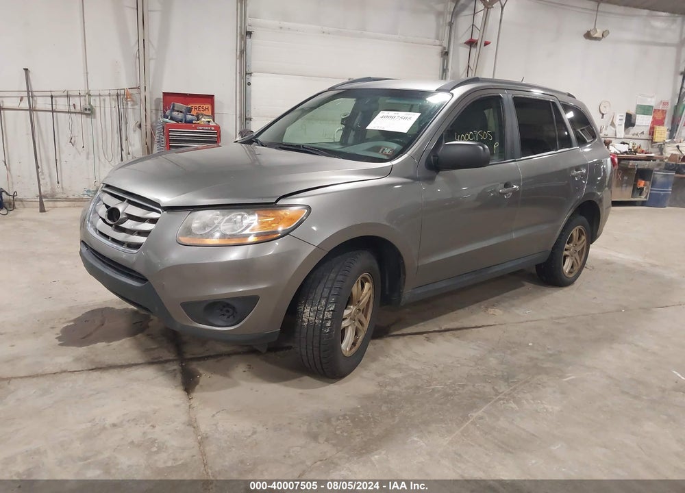 2011 HYUNDAI SANTA FE GLS VIN: 5XYZGDABXBG073853