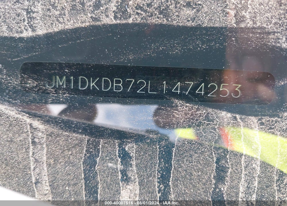2020 MAZDA CX-3 SPORT VIN: JM1DKDB72L1474253