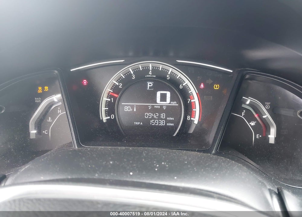 2018 HONDA CIVIC LX VIN: 2HGFC4B57JH302577