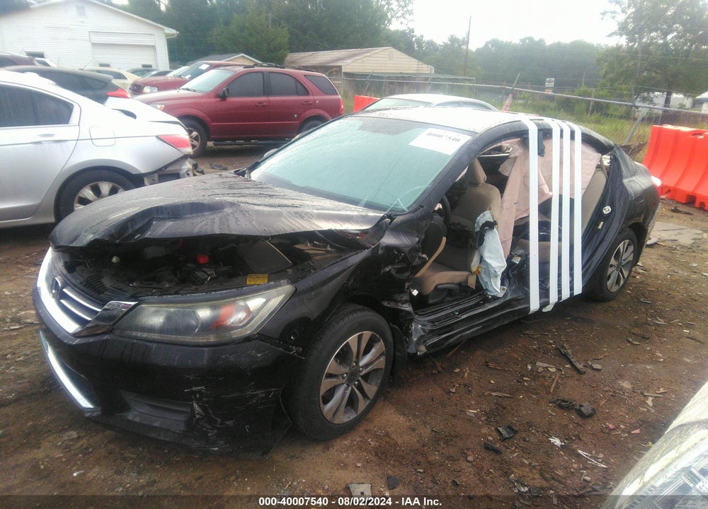 2013 HONDA ACCORD LX VIN: 1HGCR2F33DA239267