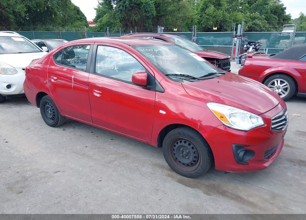 2017 MITSUBISHI MIRAGE G4 ES VIN: ML32F3FJ3HH000812