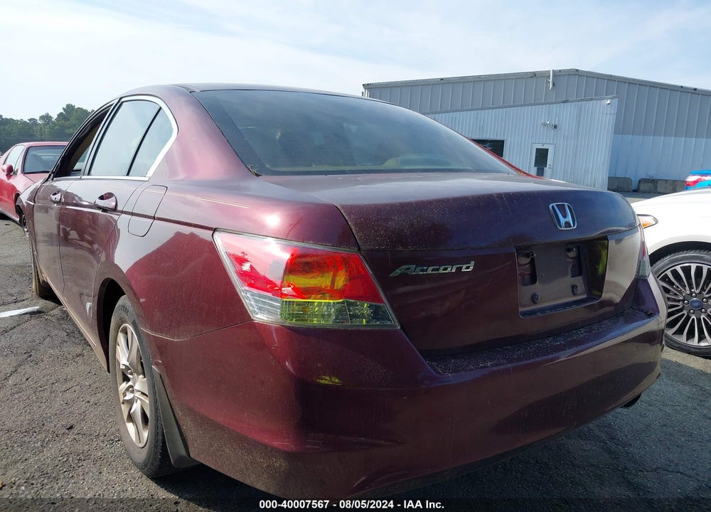 2008 HONDA ACCORD 2.4 LX-P VIN: 1HGCP26428A009305