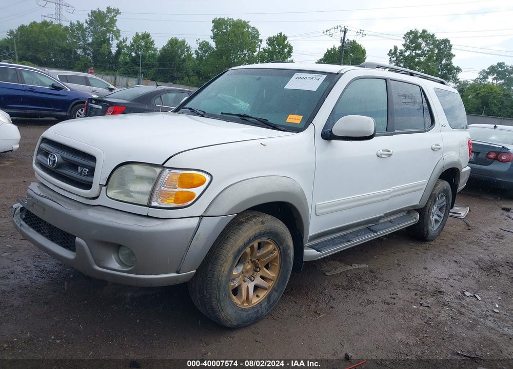 2004 TOYOTA SEQUOIA SR5 V8 VIN: 5TDBT44AX4S225989