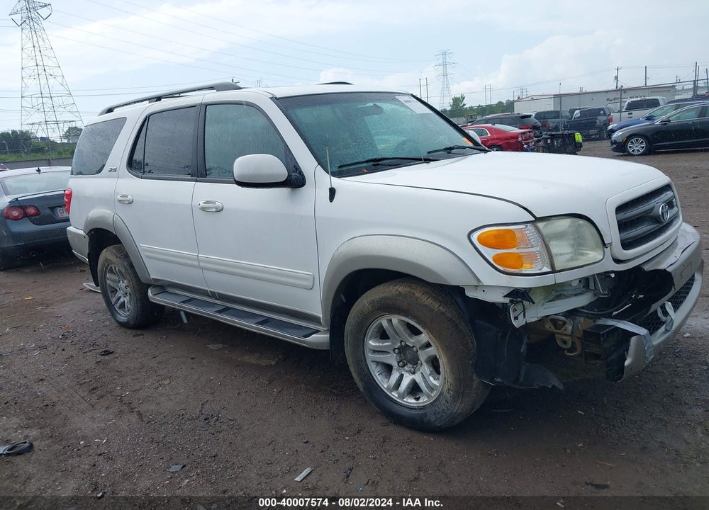2004 TOYOTA SEQUOIA SR5 V8 VIN: 5TDBT44AX4S225989