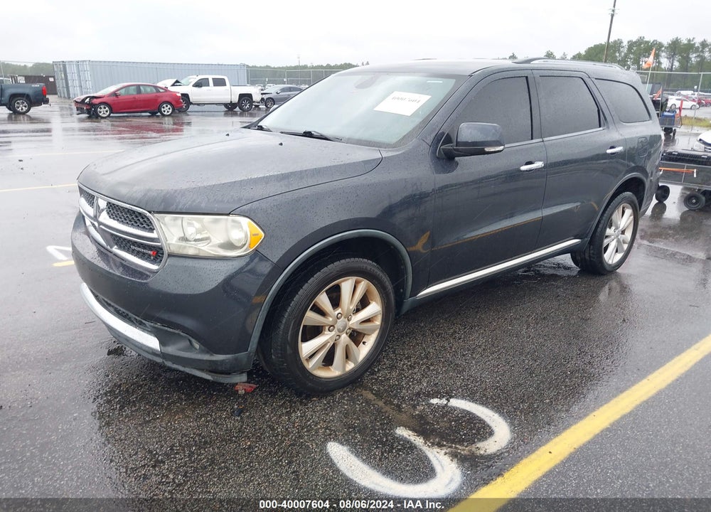 2013 DODGE DURANGO CREW VIN: 1C4RDHDG2DC658098