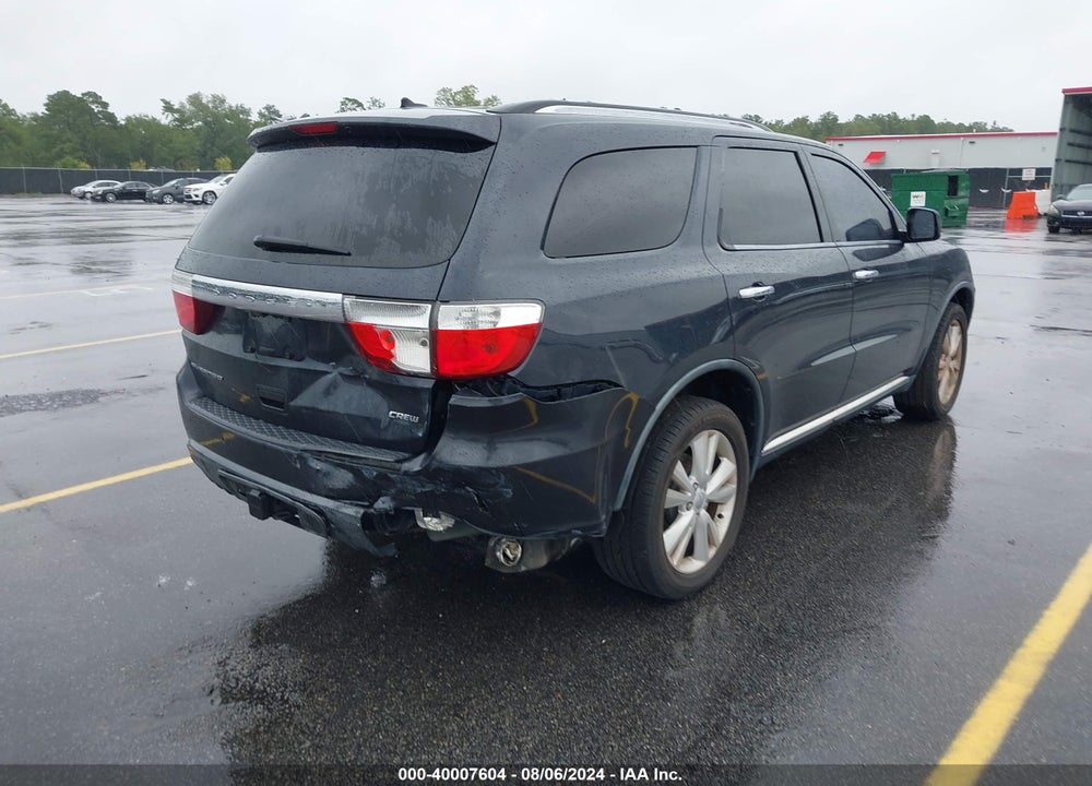2013 DODGE DURANGO CREW VIN: 1C4RDHDG2DC658098