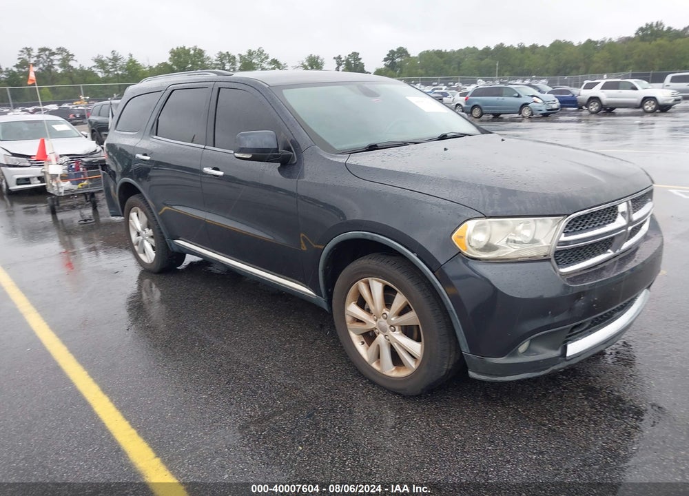 2013 DODGE DURANGO CREW VIN: 1C4RDHDG2DC658098