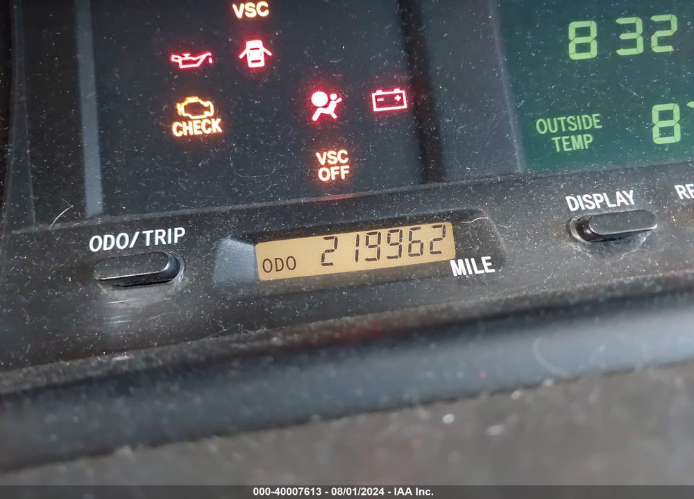 2001 TOYOTA AVALON XLS VIN: 4T1BF28B91U194381