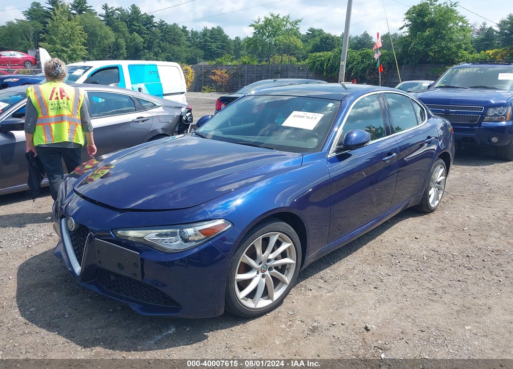 2018 ALFA ROMEO GIULIA AWD VIN: ZARFAEDN8J7592661