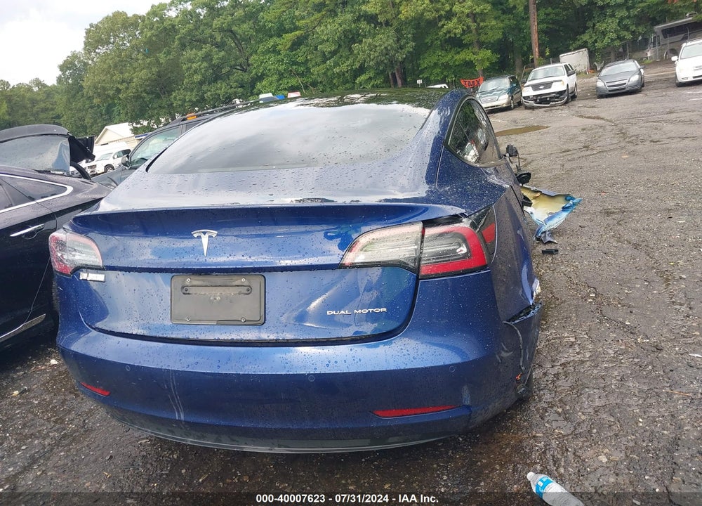 2022 TESLA MODEL 3 VIN: 5YJ3E1EB7NF142580