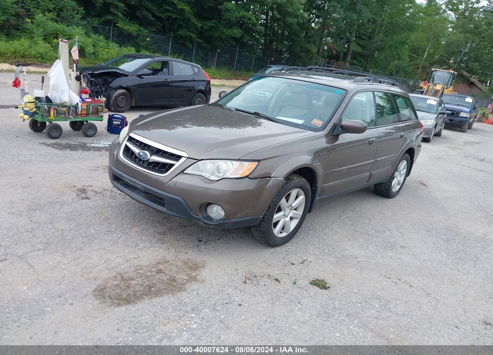 2008 SUBARU OUTBACK 2.5I LIMITED/2.5I LIMITED L.L. BEAN EDITION VIN: 4S4BP62C687308996