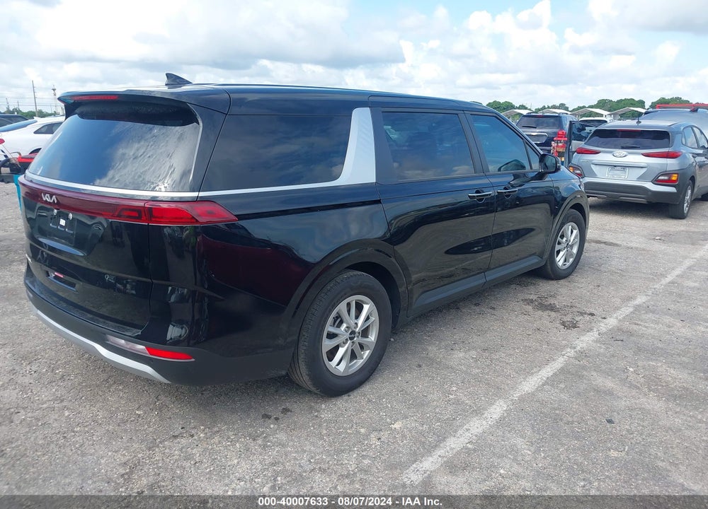 2024 KIA CARNIVAL MPV LX SEAT PACKAGE VIN: KNDNB4H39R6399555
