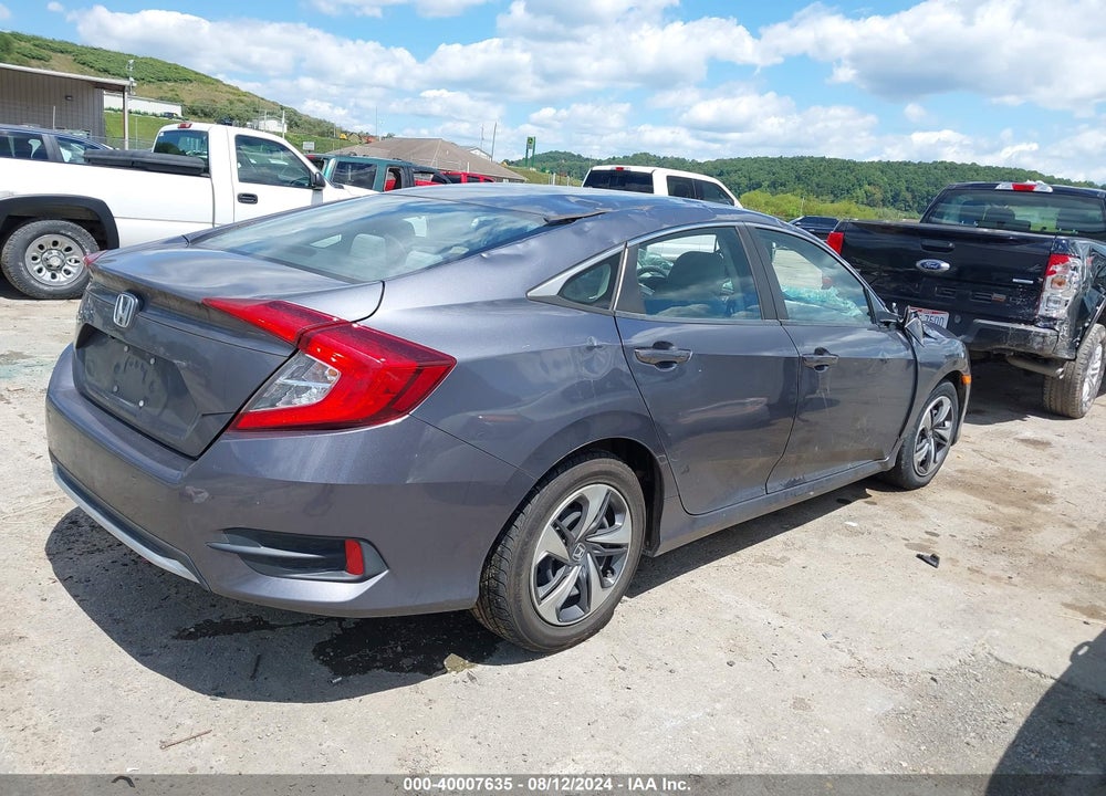 2020 HONDA CIVIC LX VIN: 2HGFC2F62LH557289