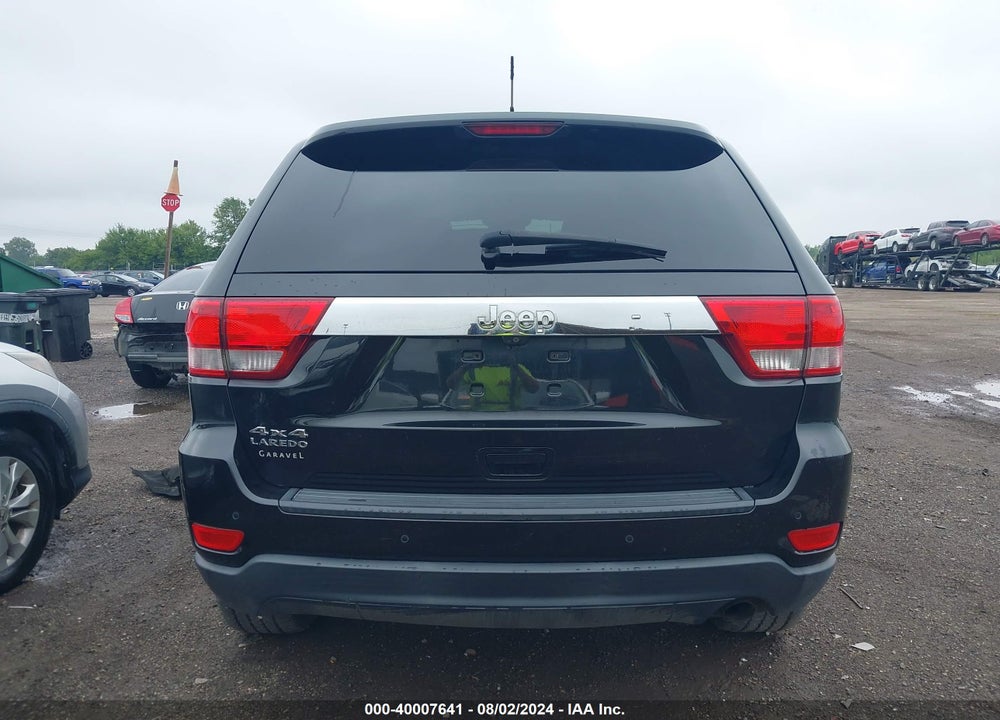 2012 JEEP GRAND CHEROKEE LAREDO VIN: 1C4RJFAG6CC291724