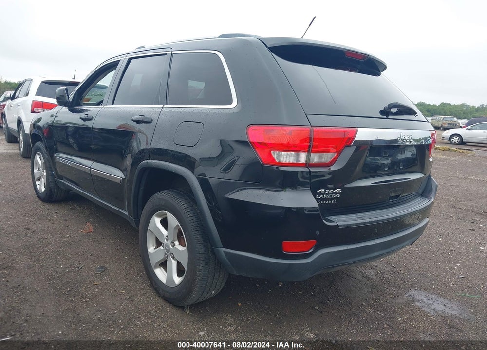 2012 JEEP GRAND CHEROKEE LAREDO VIN: 1C4RJFAG6CC291724