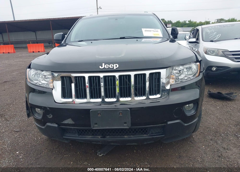 2012 JEEP GRAND CHEROKEE LAREDO VIN: 1C4RJFAG6CC291724