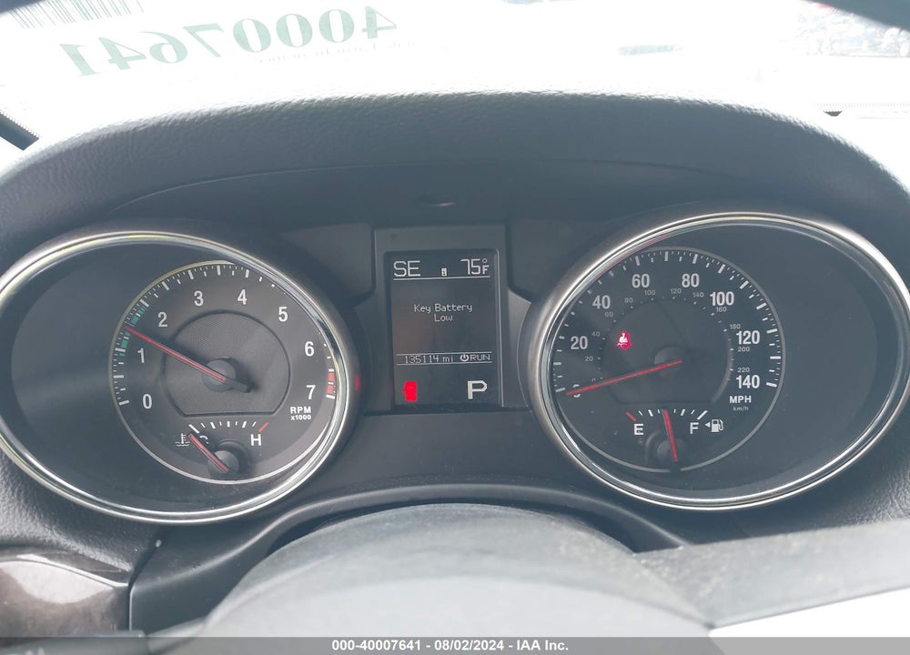2012 JEEP GRAND CHEROKEE LAREDO VIN: 1C4RJFAG6CC291724