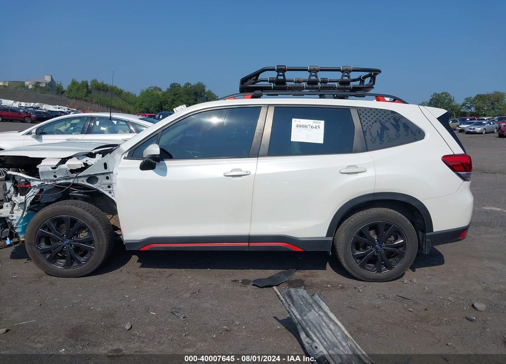 2021 SUBARU FORESTER SPORT VIN: JF2SKARCXMH401795