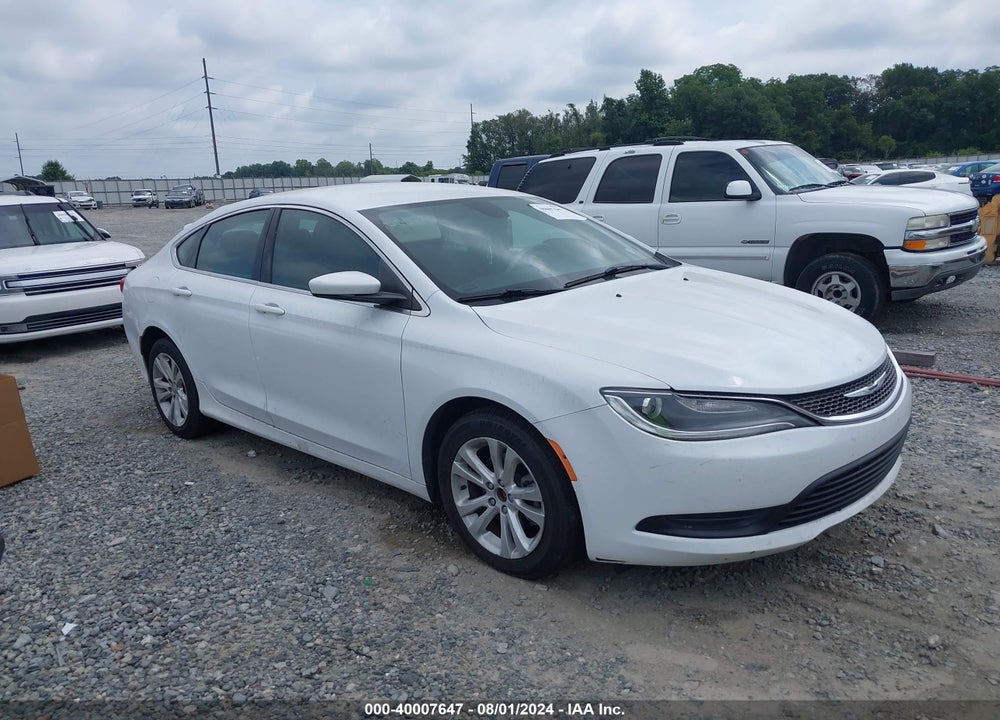 2016 CHRYSLER 200 TOURING VIN: 1C3CCCFB5GN188045