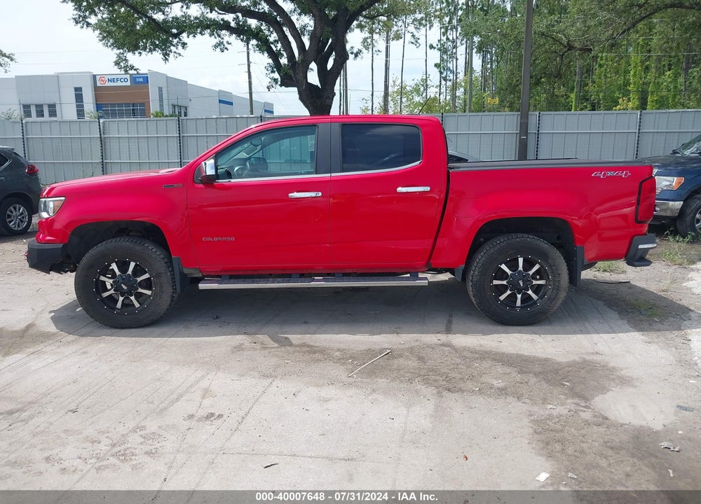 2017 CHEVROLET COLORADO LT VIN: 1GCPTCE13H1145256