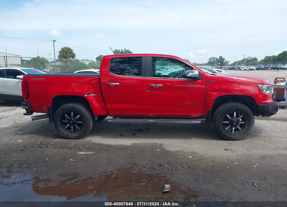 2017 CHEVROLET COLORADO LT VIN: 1GCPTCE13H1145256