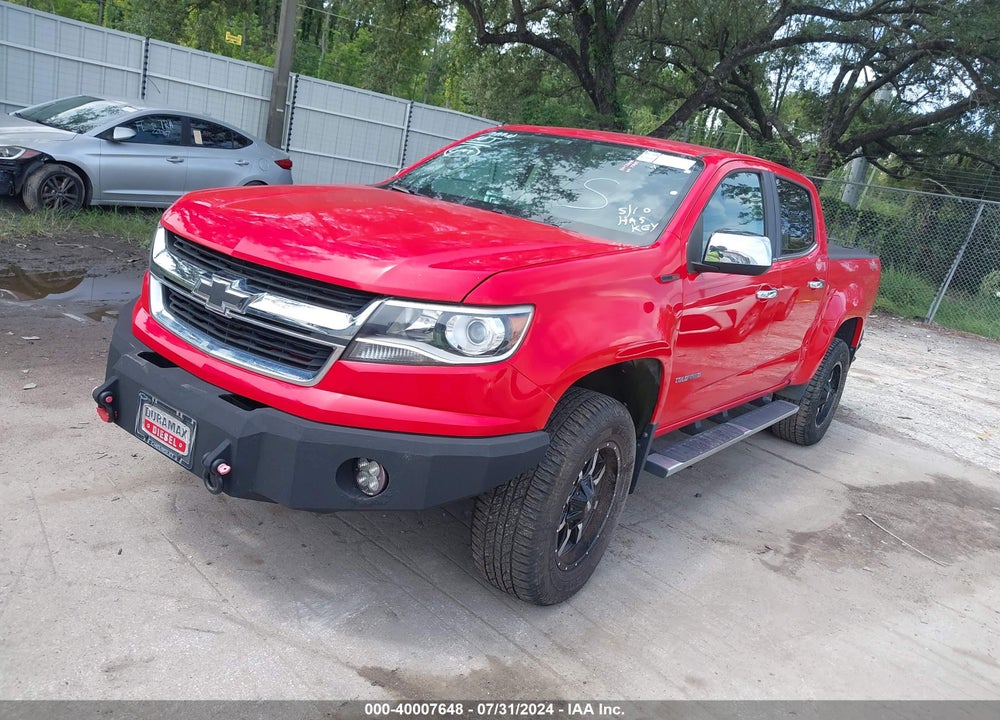 2017 CHEVROLET COLORADO LT VIN: 1GCPTCE13H1145256