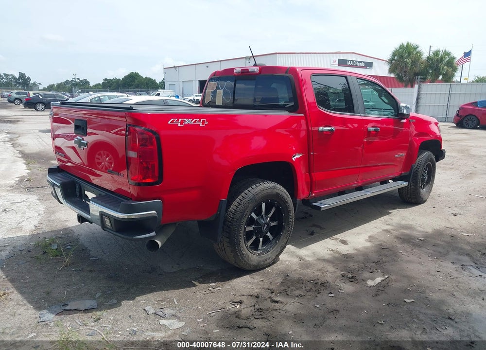 2017 CHEVROLET COLORADO LT VIN: 1GCPTCE13H1145256