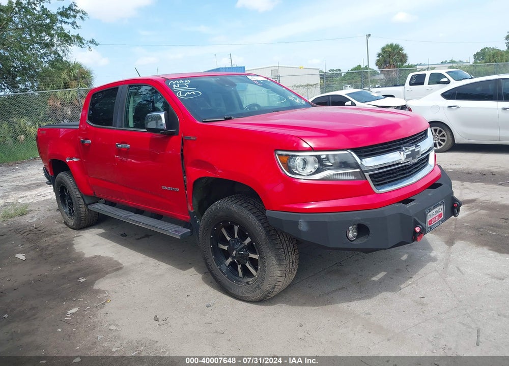 2017 CHEVROLET COLORADO LT VIN: 1GCPTCE13H1145256