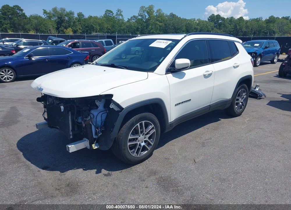 2018 JEEP COMPASS SUN AND WHEEL FWD VIN: 3C4NJCBB7JT468458