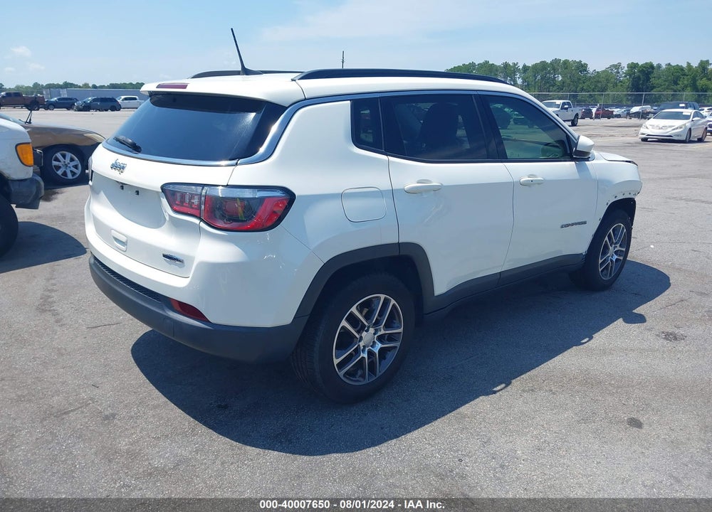 2018 JEEP COMPASS SUN AND WHEEL FWD VIN: 3C4NJCBB7JT468458
