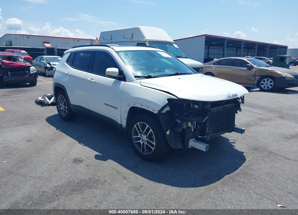 2018 JEEP COMPASS SUN AND WHEEL FWD VIN: 3C4NJCBB7JT468458