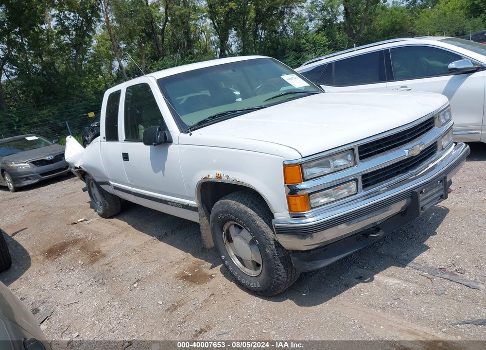 1998 CHEVROLET K1500 FLEETSIDE VIN: 2GCEK19RXW1222212
