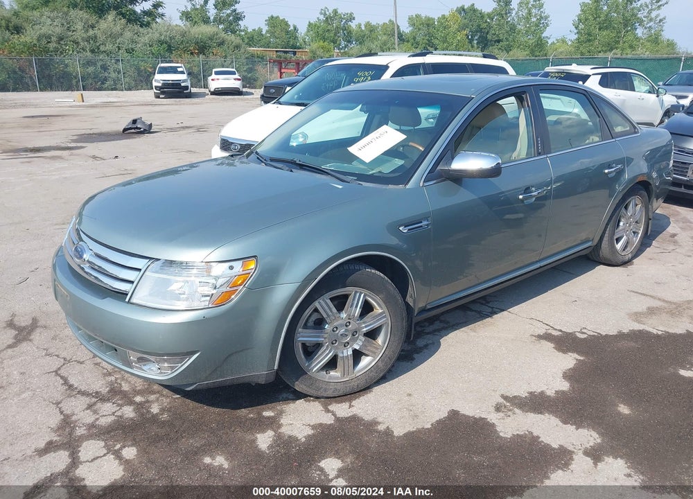 2008 FORD TAURUS LIMITED VIN: 1FAHP25W88G138059