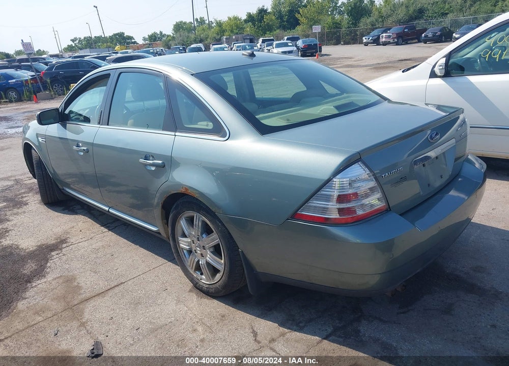 2008 FORD TAURUS LIMITED VIN: 1FAHP25W88G138059