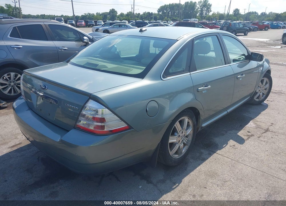 2008 FORD TAURUS LIMITED VIN: 1FAHP25W88G138059